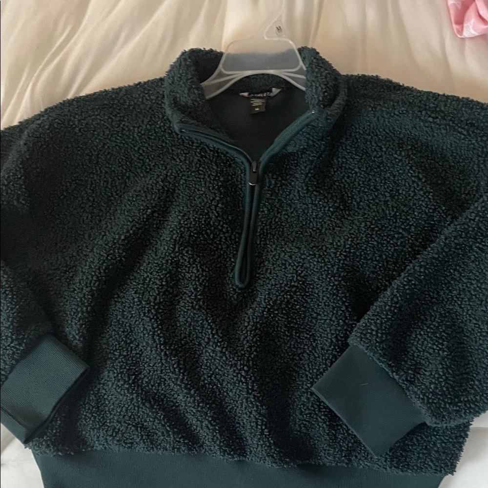 Athleta Forever Fleece Pullover Sweatshirt